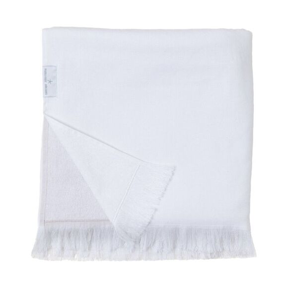 Barefoot Dreams Color Block Organic Cotton Oversized Towel